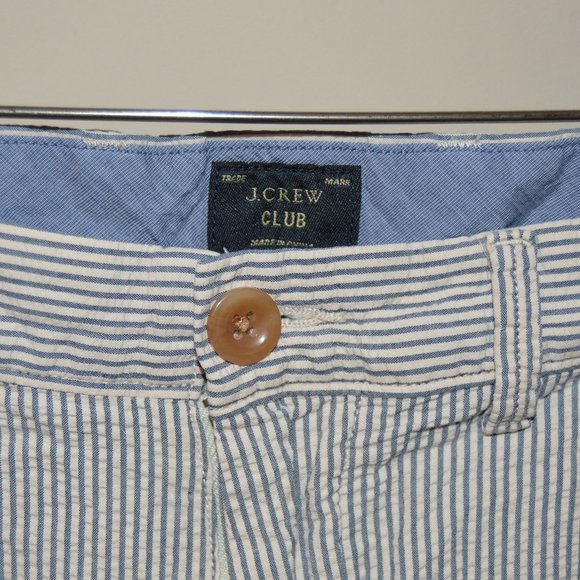 J Crew Seersucker Shorts - Picture 2 of 3